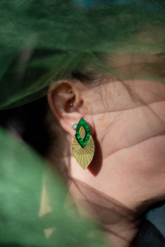 Avant-Garde Eye Earrings