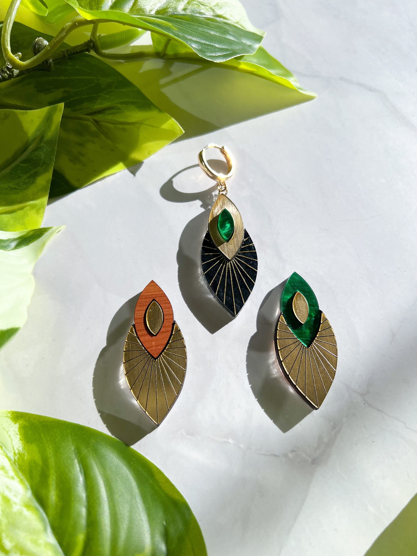 Avant-Garde Eye Earrings