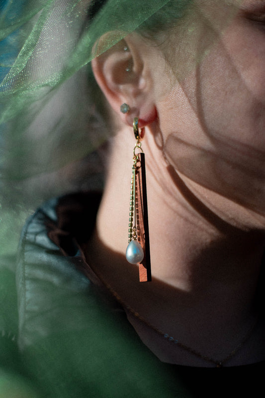 Avant-Garde Tower Earrings