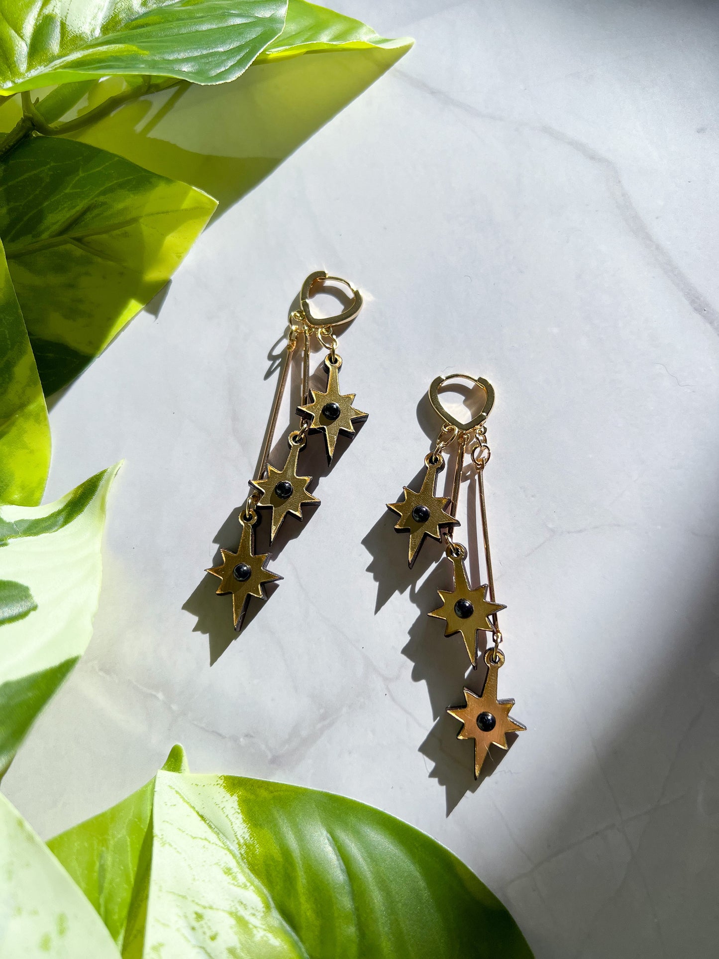 Avant-Garde Star Earrings