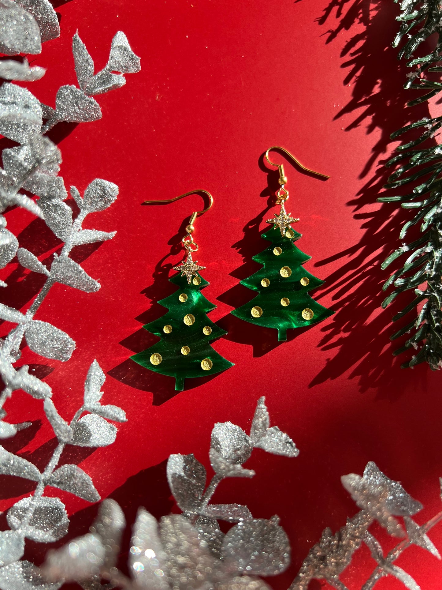 Christmas Tree Earrings