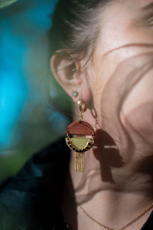 Avant-Garde Sphere Earrings