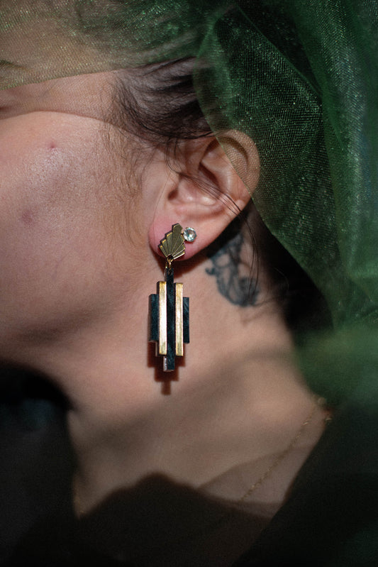 Avant-Garde Gatsby Earrings