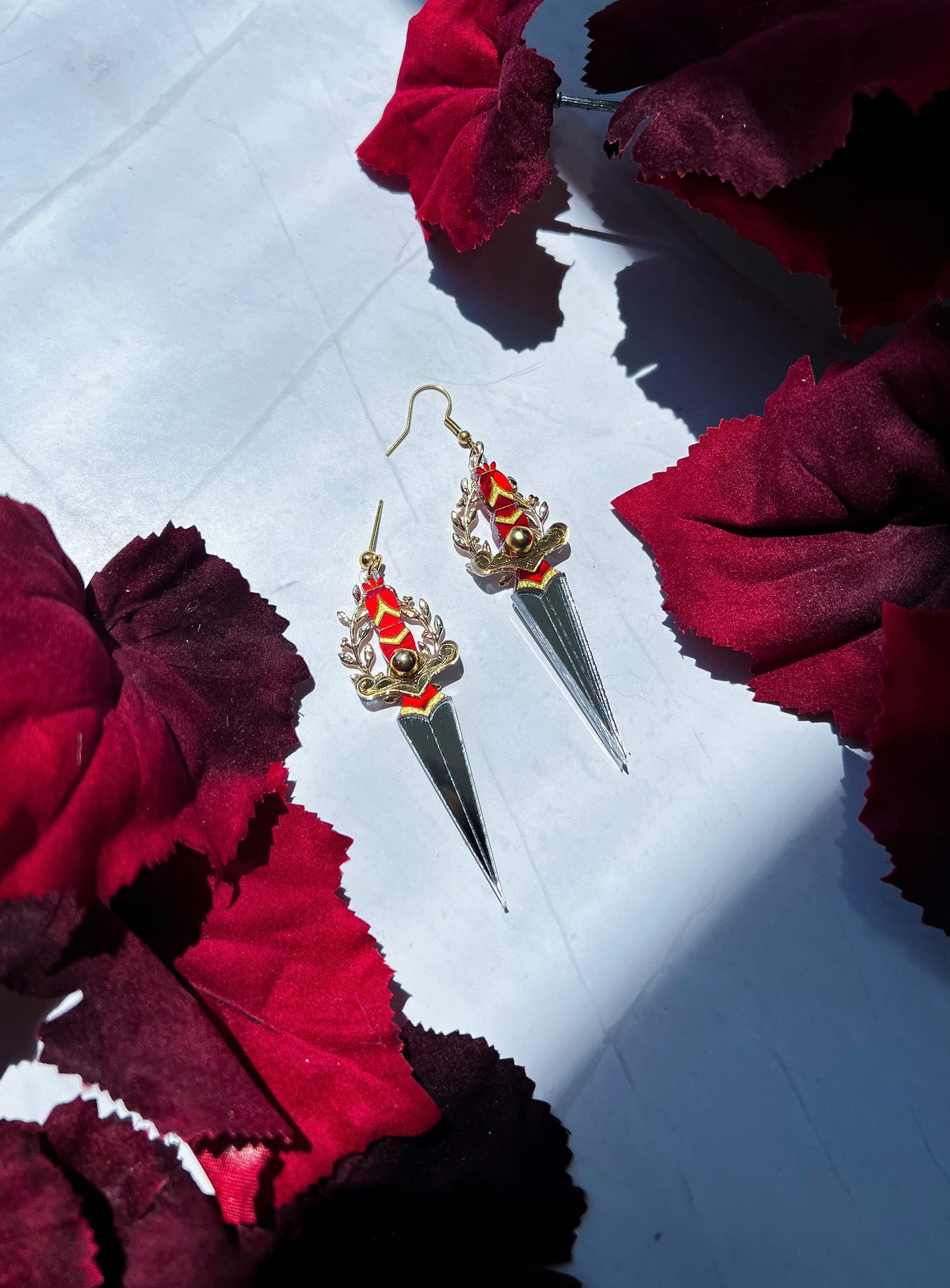 Sword Earrings
