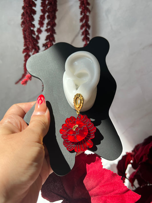 Peony Earrings