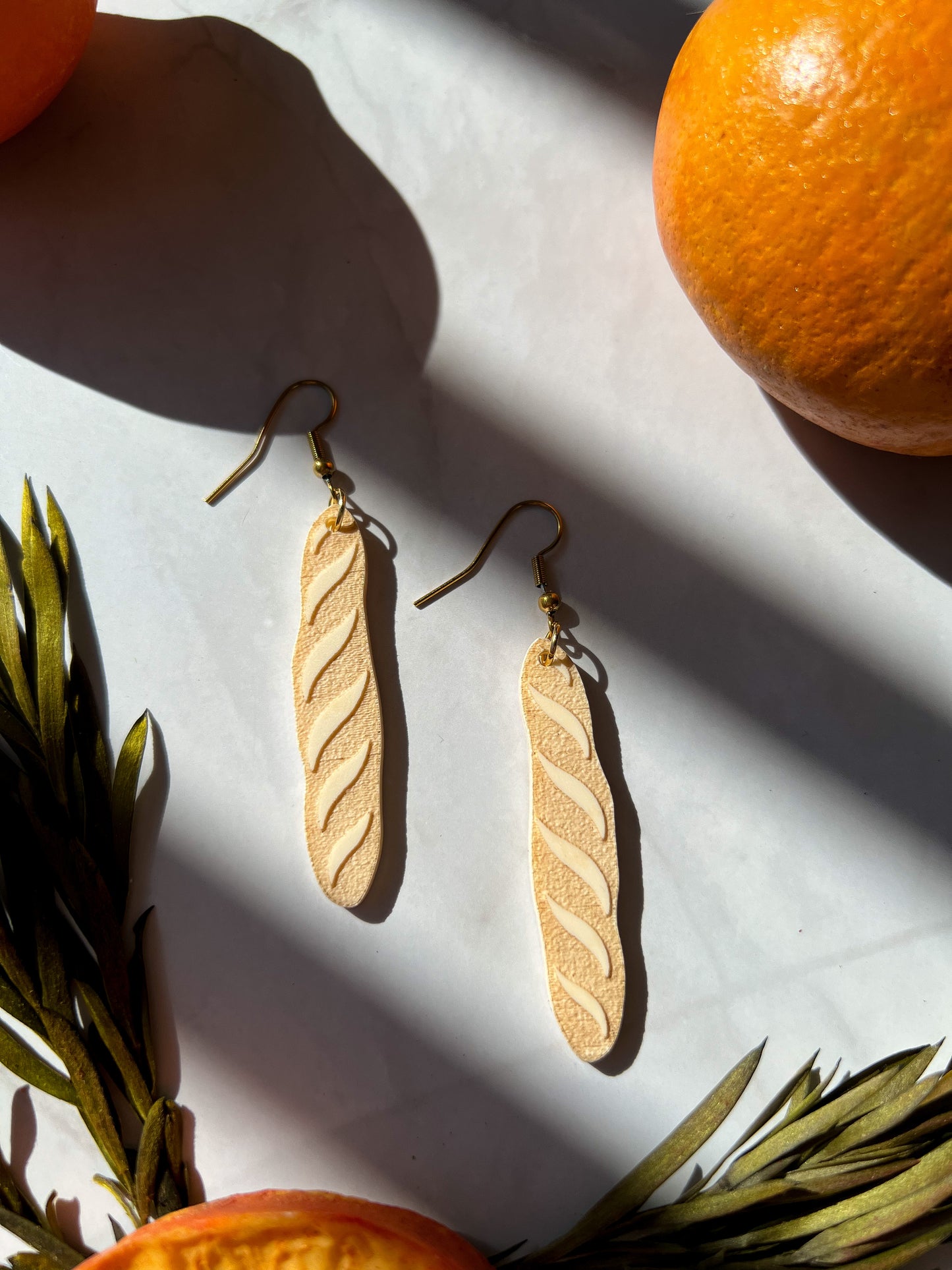 Bread Earrings