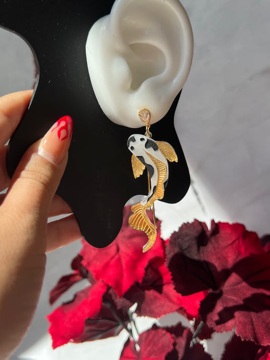 Koi Fish Earring (SOLD AS SINGLES)