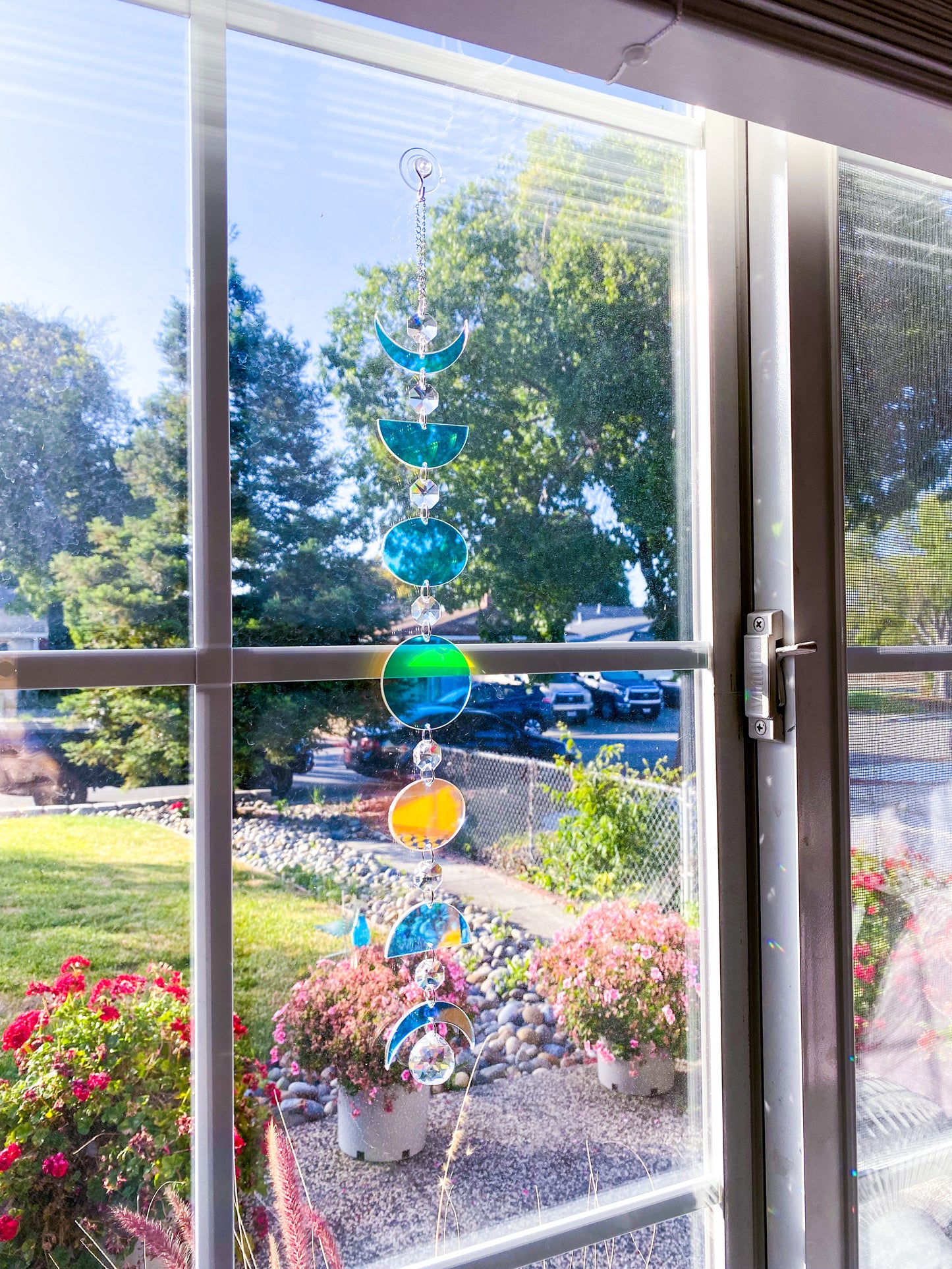 Moon Phase Sun Catcher (medium sized)