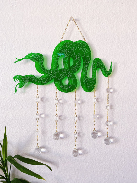 Gemini Snake Sun Catcher