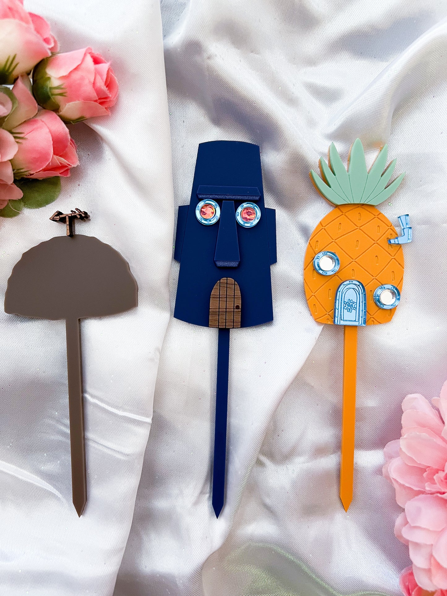 Bob & Friends House Plant Stakes