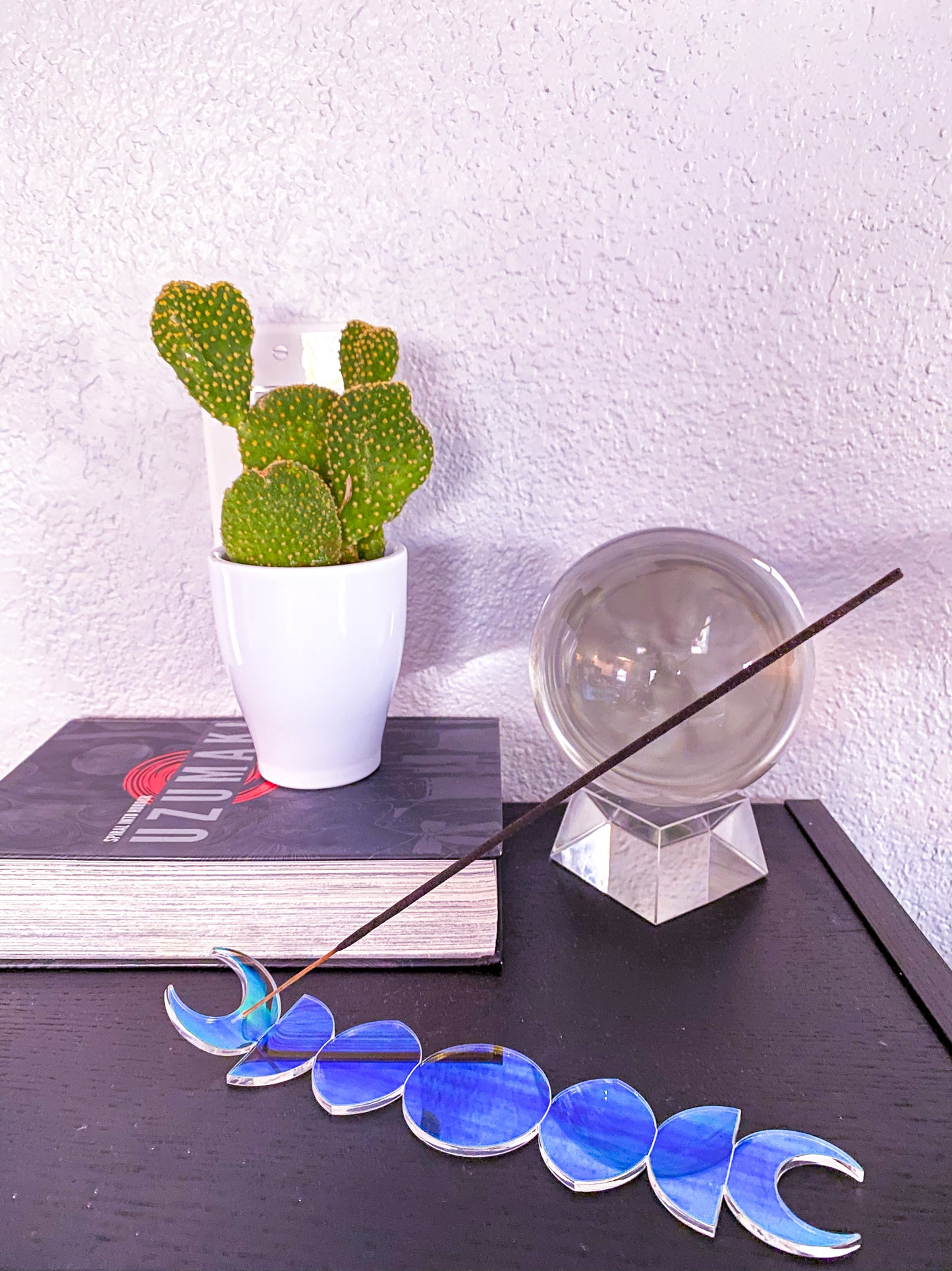 Moon Phase Incense Holder