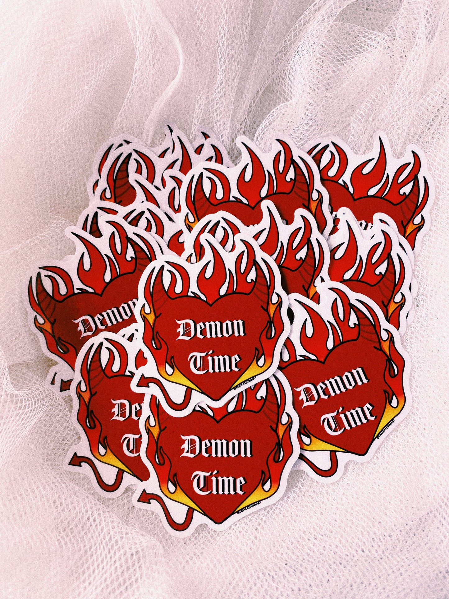 Demon Time Sticker