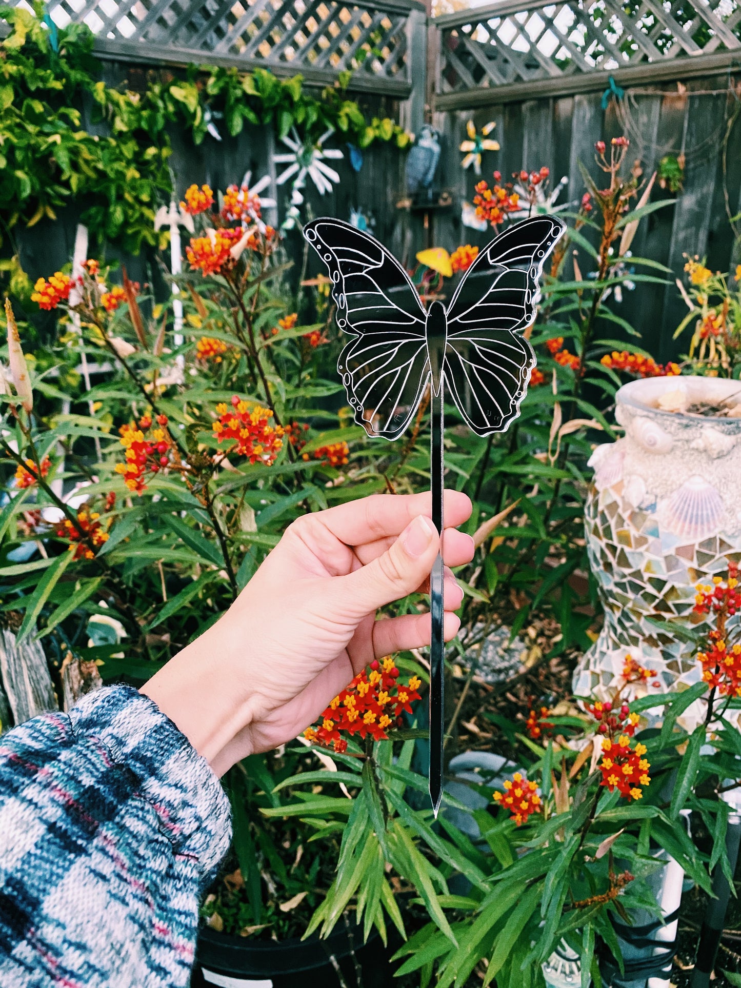 Butterfly Plant Stake