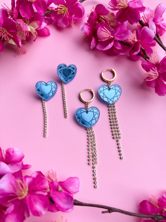 Heart of the Ocean Earrings