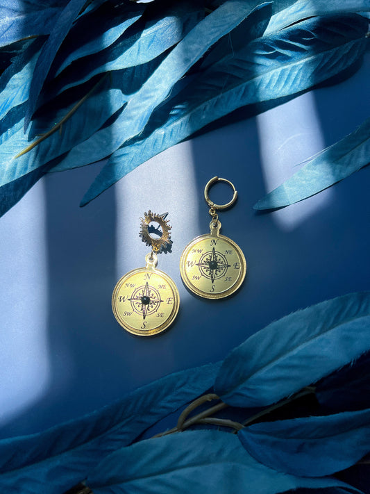 Compass Earrings