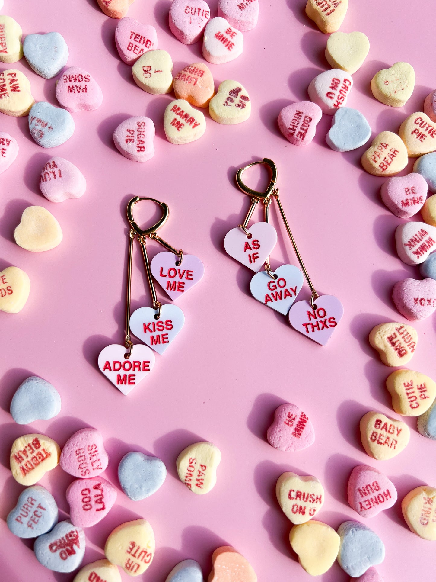 Conversation Heart Earrings