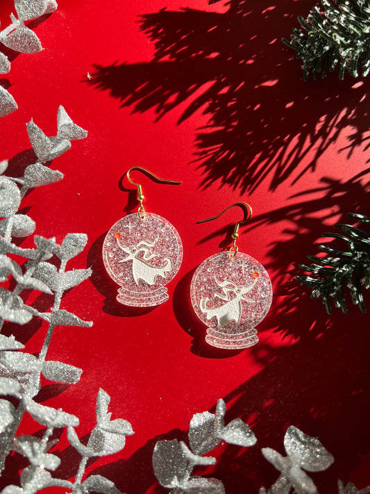 Zero Snow-globe Earrings