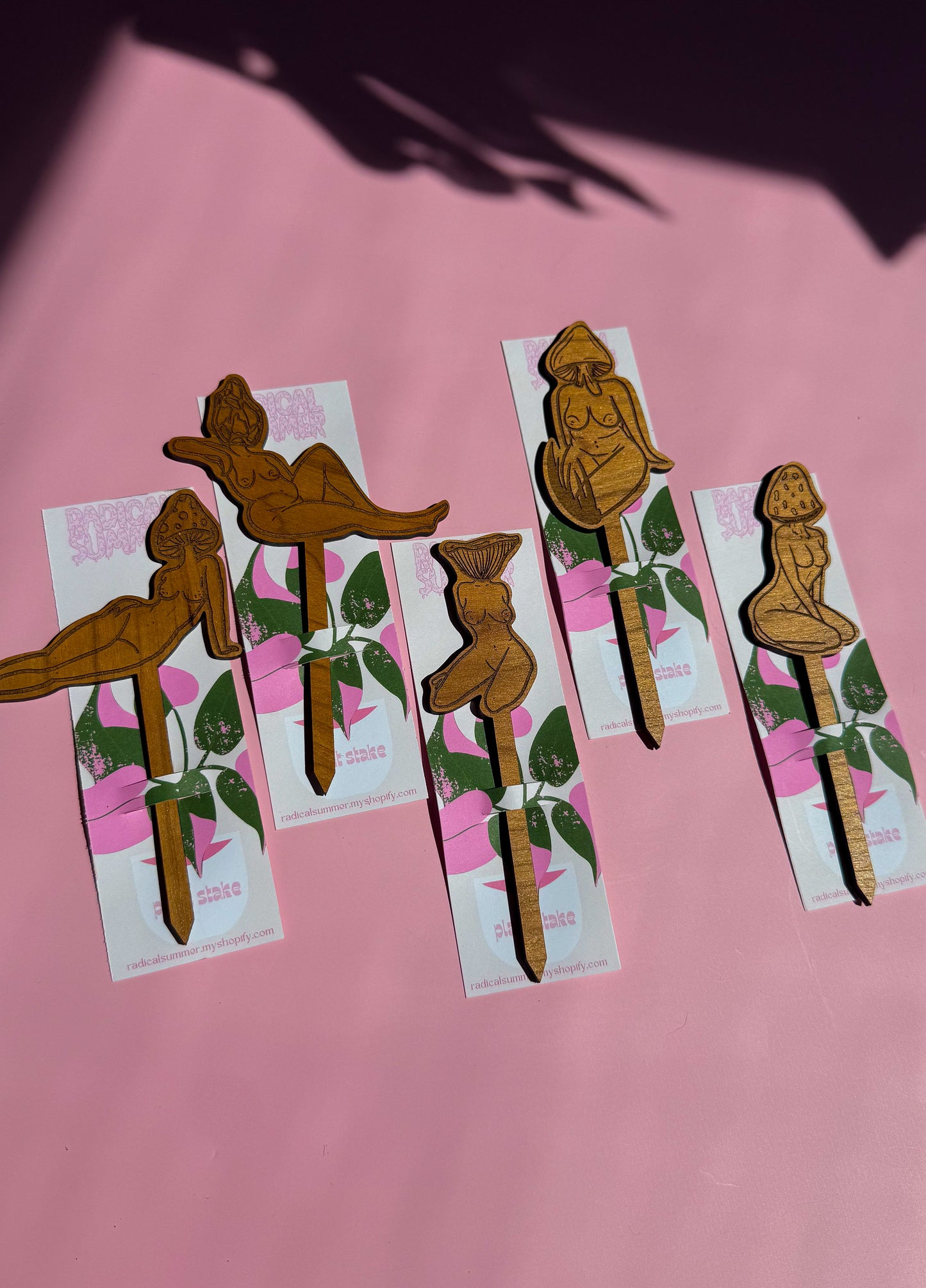 Mushlady Mini Plant Stakes
