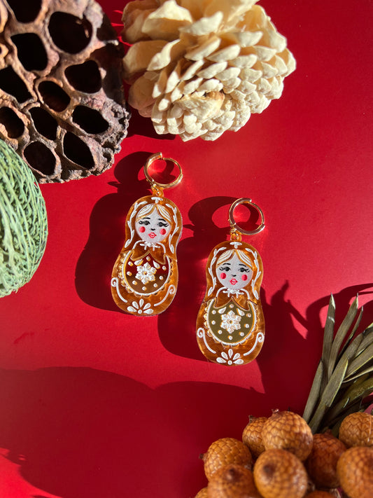 Gingerbread Nesting Doll