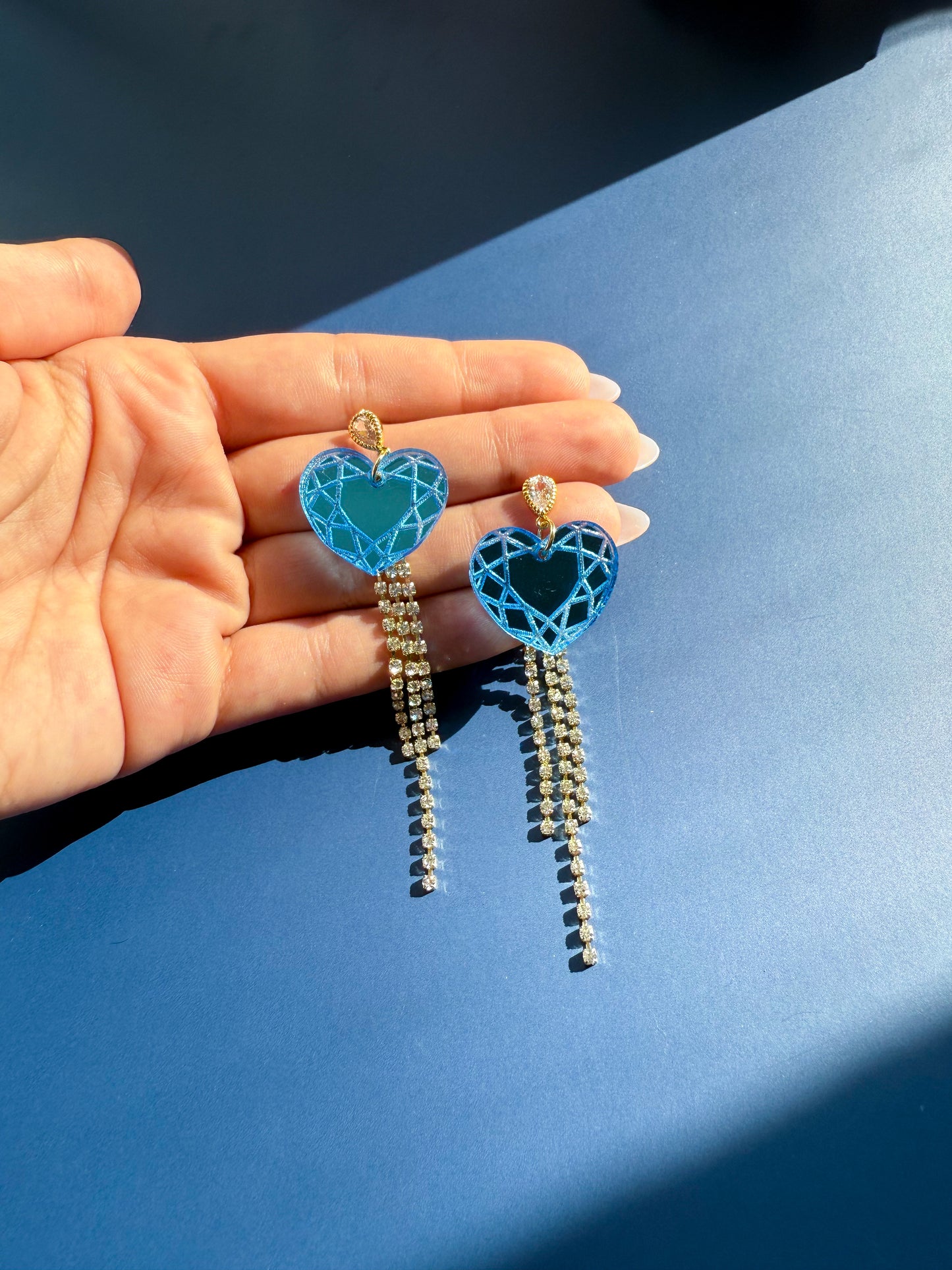 Heart of the Ocean Earrings