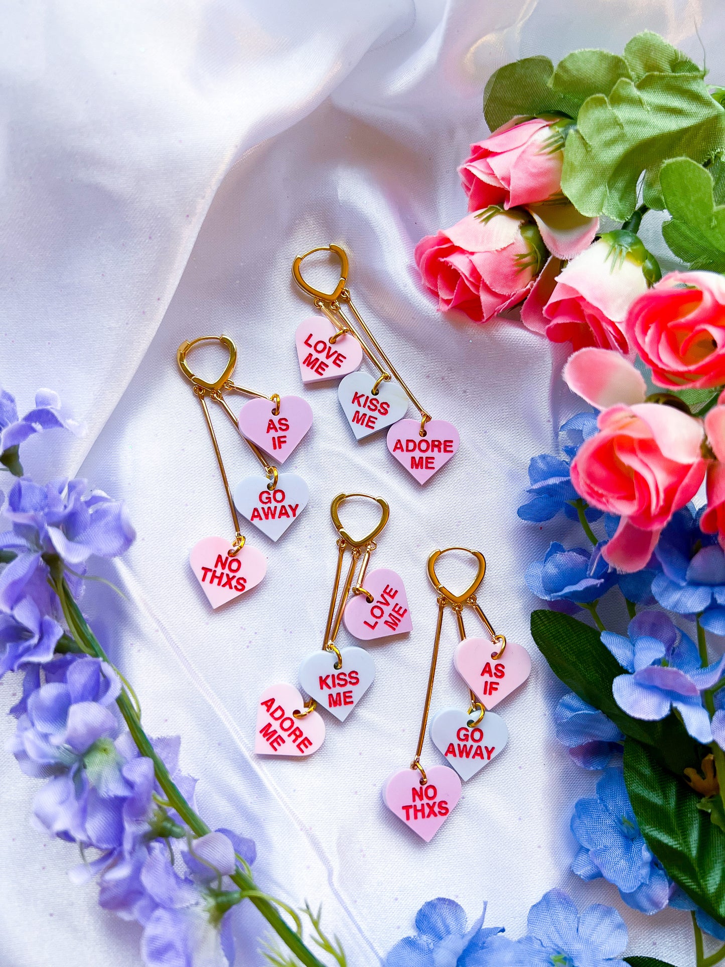 Conversation Heart Earrings