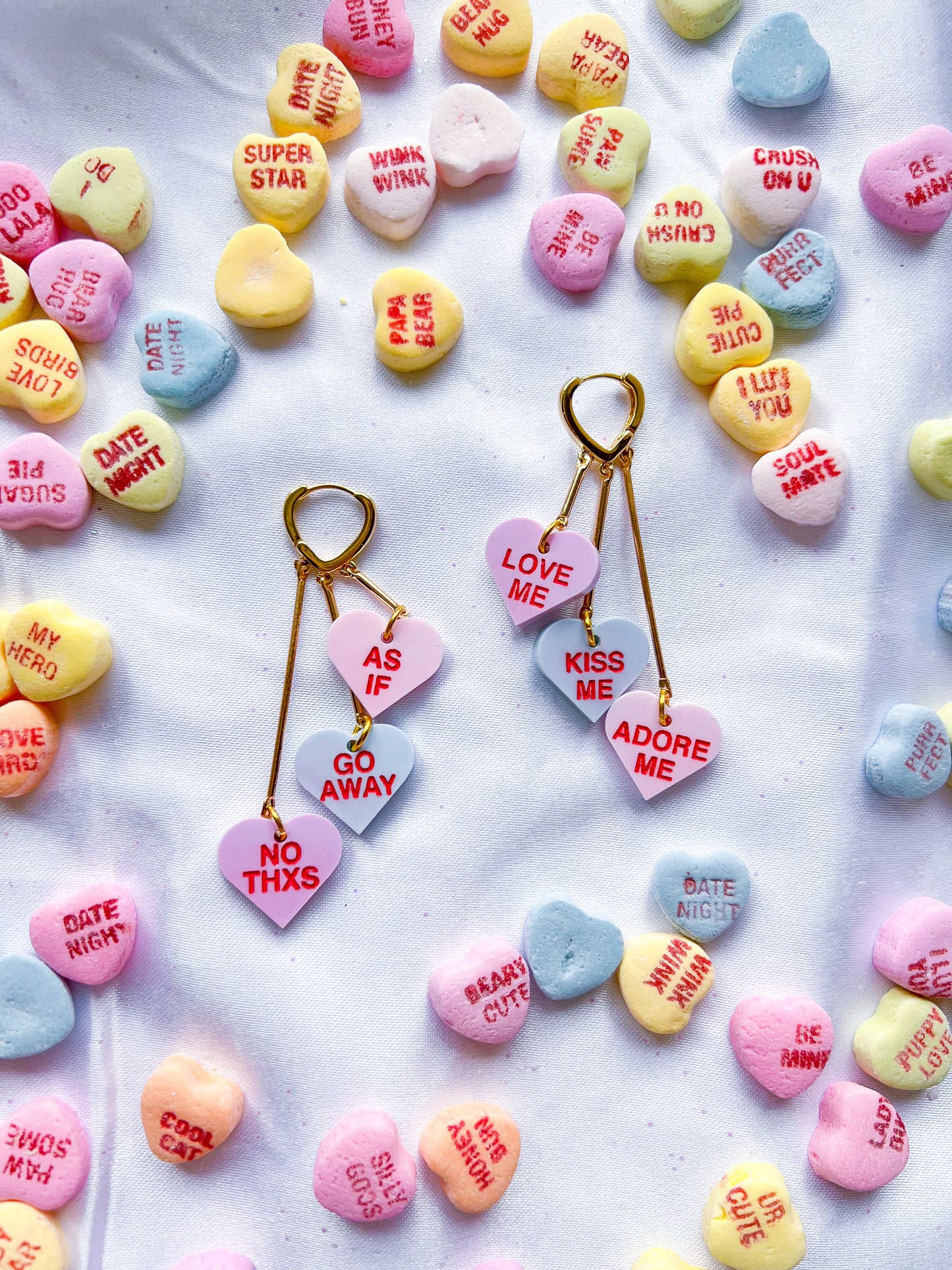 Conversation Heart Earrings